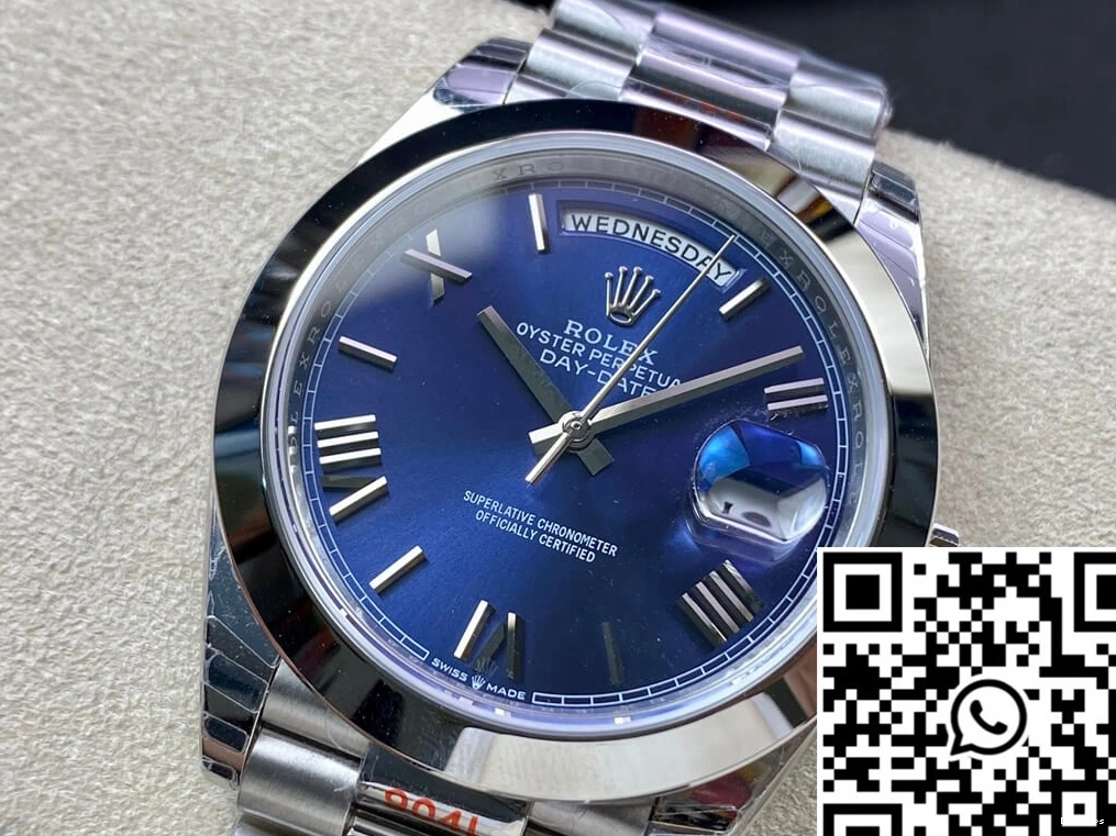 Steel Factory Day Stainless Rolex Date M228206-0015 EW 1111